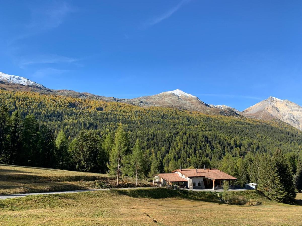 Chasa Al Battaporta Hotel Tschierv Buitenkant foto
